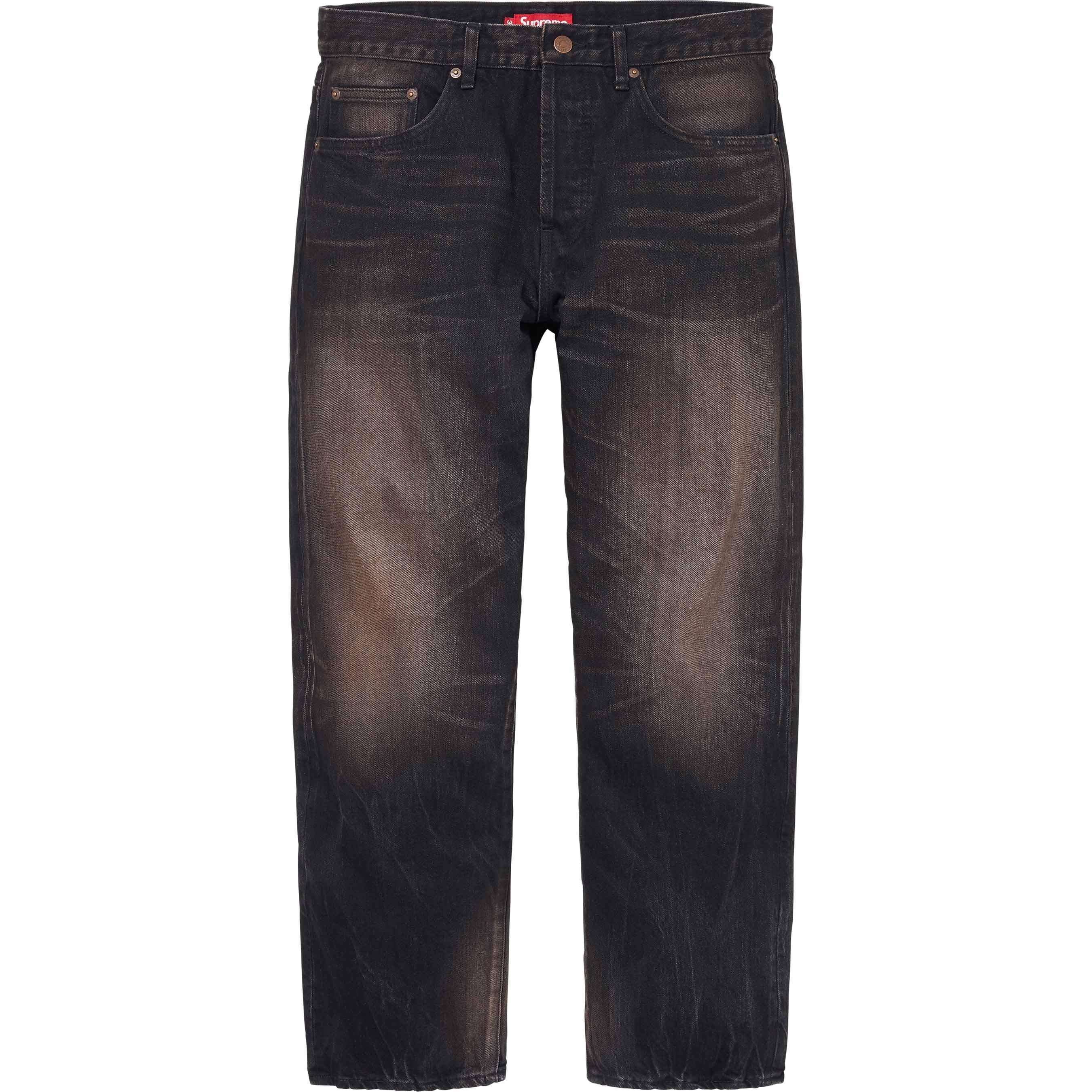 Distressed Loose Fit Selvedge Jean view 11